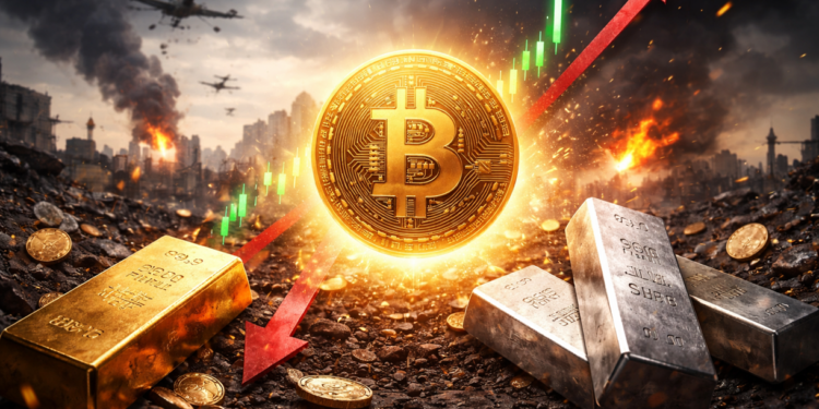 JPMorgan Says Bitcoin Is Beating Gold, Silver During The Iran War