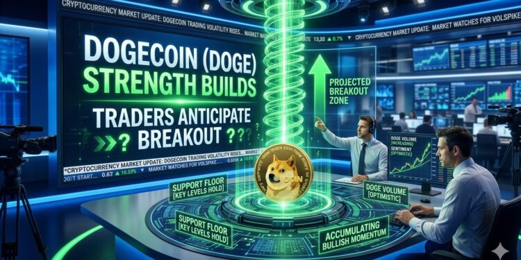 Dogecoin (DOGE) Strength Builds as Traders Anticipate Breakout