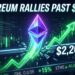 Ethereum Price Rockets Above $2,200 as Bulls Tighten Market Control