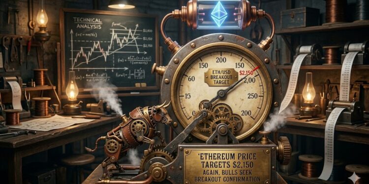 Ethereum Price Targets $2,150 Again, Bulls Seek Breakout Confirmation