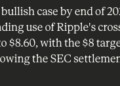 Leading AI Claude Predicts the Price of XRP, Solana and Cardano by the end of 2026