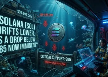 Solana (SOL) Drifts Lower, Is a Drop Below $85 Now Imminent?
