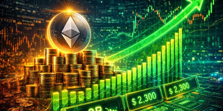 Ethereum Holds Above $2,300 As Open Interest Expansion Reinforces Uptrend Stability
