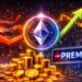 Ethereum Price Divergence Signals Weak US Buying Pressure: Coinbase Premium Stays Negative