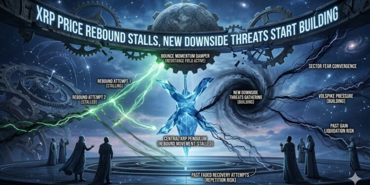 XRP Price Rebound Stalls, New Downside Threats Start Building