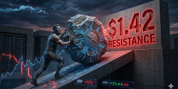 XRP Price Upside Threatened as $1.42 Emerges Key Resistance