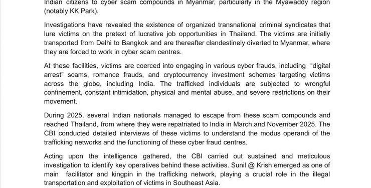 India Arrests Suspect Linked to Myanmar Crypto Scam Compounds