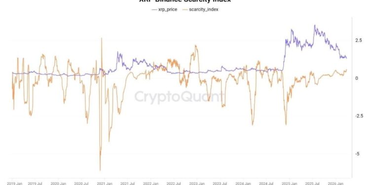 XRP Crypto Holders Pull Coins Off Exchanges, On-Chain Data Signals Supply Shock