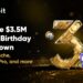 Toobit Celebrates 3rd Anniversary with $3.5 Million Prize Pool and Porsche Giveaway