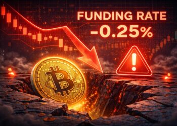 Bitcoin Funding Rate Enters Deep Negative Territory — What’s Next?