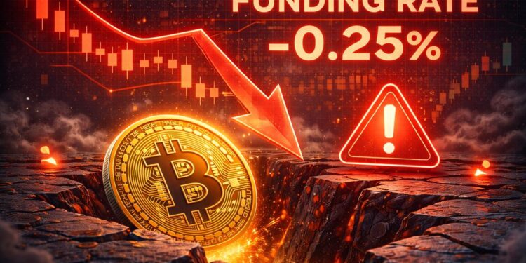 Bitcoin Funding Rate Enters Deep Negative Territory — What’s Next?