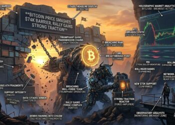 Bitcoin Price Smashes $74K Barrier, Rally Gains Strong Traction