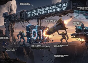 Dogecoin (DOGE) Stuck Under $0.10, Bulls Can’t Force Break Higher