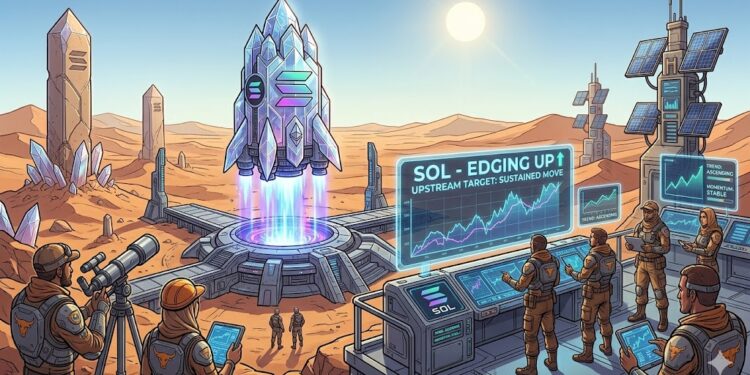 Solana (SOL) Edges Up, Traders Watch For Sustained Upside Move