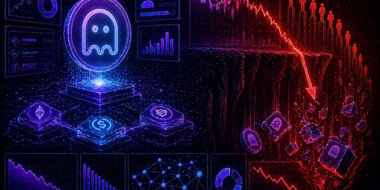 DeFi Deleveraging Hits AAVE – Analyst Explains Why Borrowing Demand Falls Off A Cliff