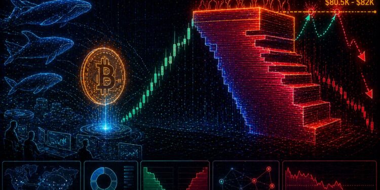 Bitcoin Large Players Have Built A Sell Wall At $80.5K–$82K – Spoofing Or Structural Supply?