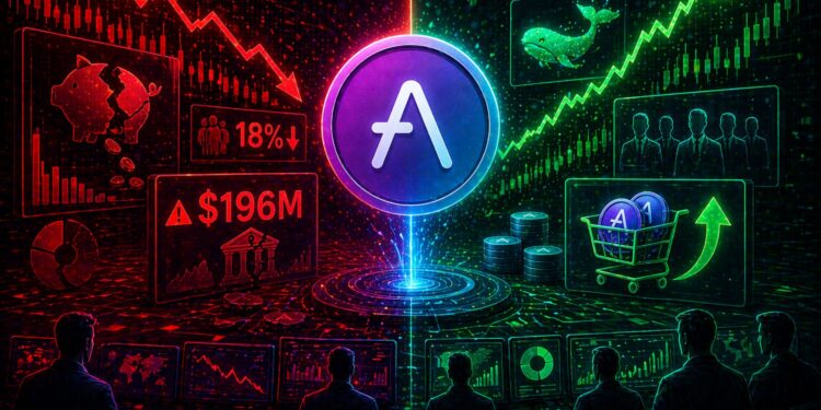 Aave Is Down 18% And Carrying $196M In Bad Debt, But Smart Money Is Buying Anyway