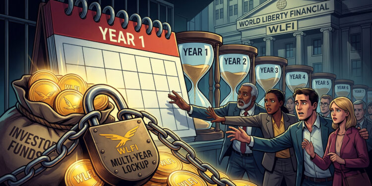 Trump-Linked Crypto Locks Investors Into Multi-Year Wait for Token Access