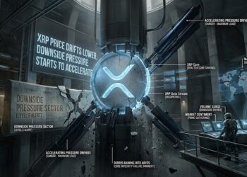 XRP Price Drifts Lower, Downside Pressure Starts to Accelerate