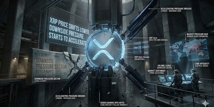 XRP Price Drifts Lower, Downside Pressure Starts to Accelerate