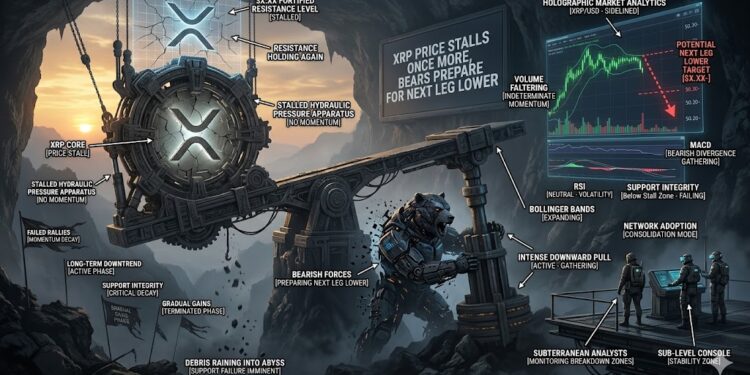 XRP Price Stalls Once More, Bears Prepare for Next Leg Lower