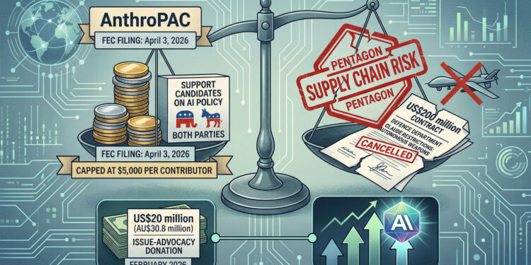 Anthropic Launches “AnthroPAC,” Escalating Its Role in US AI Politics
