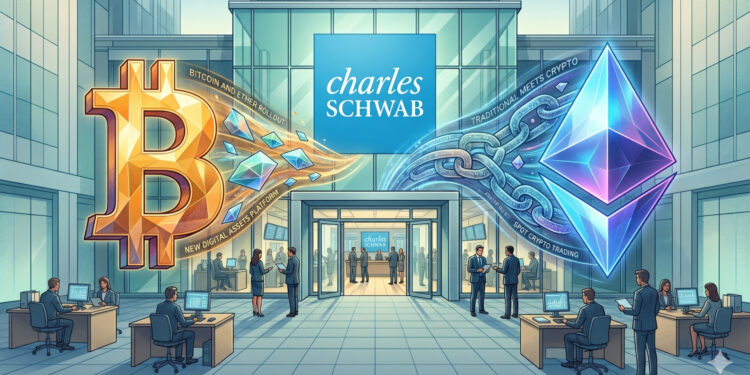 Charles Schwab Enters Crypto Trading With Bitcoin and Ether Rollout
