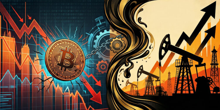 Bitcoin Faces $10K Downside Warning as Oil Surge Rattles Markets