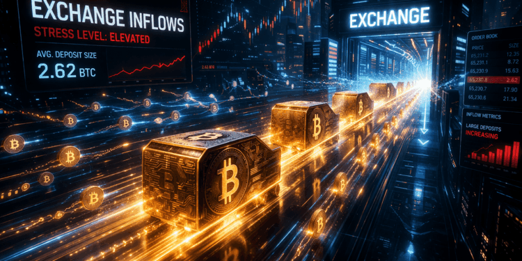 Bitcoin Exchange Inflows Flash Rare Signal As Large Deposits Return