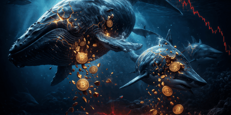 Bitcoin Sharks & Whales Capitulate: Realized Loss Exceeds $200M