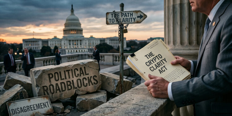 Crypto “Clarity Act” Faces Mounting Political Roadblocks in Washington