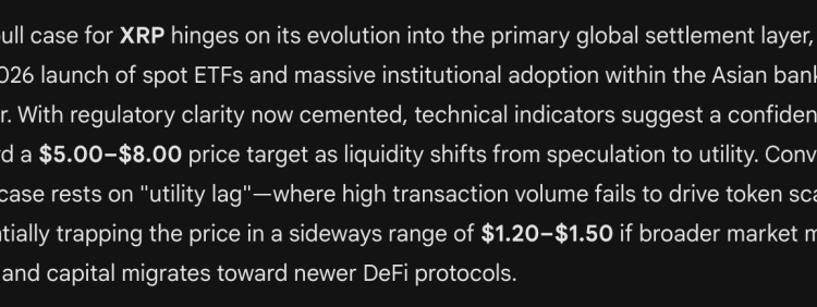 Claude and Gemini Both Just Predicted Ripple XRP Hits $5 to $8: Do the On-Chain Signals Actually Back It Up?