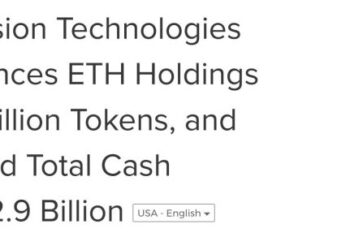 Bitmine Buys 101,627 Ethereum Worth Over $230M in Its Biggest Weekly Accumulation of 2026