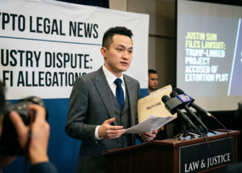 Justin Sun Sues Trump-Linked Crypto Project Over Alleged $WLFI Extortion Plot
