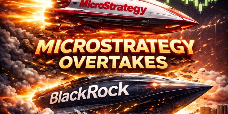 Strategy Overtakes BlackRock’s Bitcoin Holdings, But Is Saylor Done Buying?