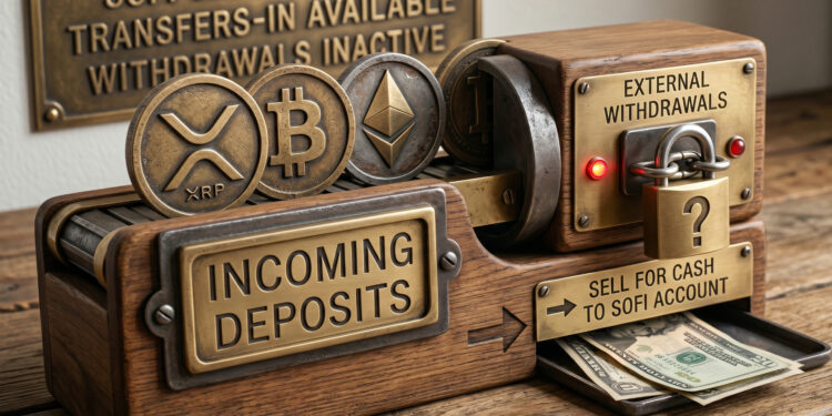 SoFi Adds XRP Support, but Lack of Withdrawals Draws User Backlash