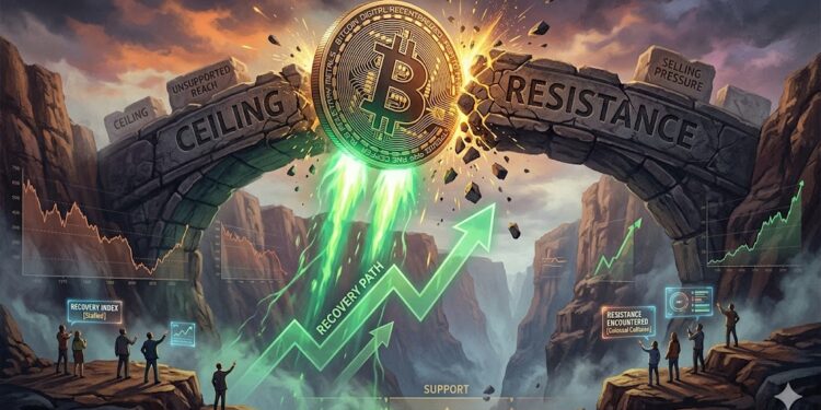 Bitcoin Price Climbs Into Resistance As Bears Defend Critical Levels