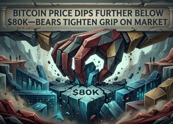 Bitcoin Price Dips Further Below $80K—Bears Tighten Grip On Market