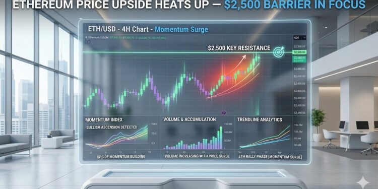 Ethereum Price Builds Momentum For Another Bullish Surge Ahead