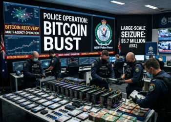 NSW Police Pull Off One of Australia’s Largest Bitcoin Busts in History