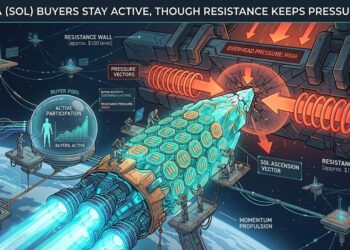 Solana (SOL) Buyers Stay Active, Though Resistance Keeps Pressure High