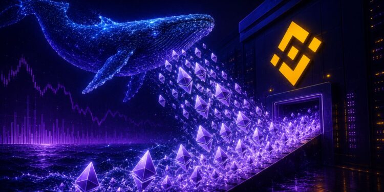Ethereum Whales Flood Binance With 225,000 ETH In Largest Inflow Since 2022
