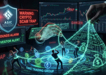 ASIC Sounds Alarm as Crypto Scammers Trap Investors Through Fake Trading Groups