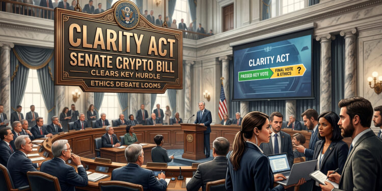Senate Crypto Bill Clears Key Hurdle as Ethics Debate Looms Over Final Vote