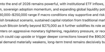 US Goverment Secret AI Model Predicts the Shocking Price of Bitcoin by The End of 2026