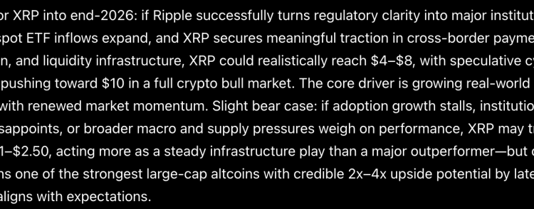Sam Altman ChatGPT AI Predicts Shock XRP Price By End of 2026