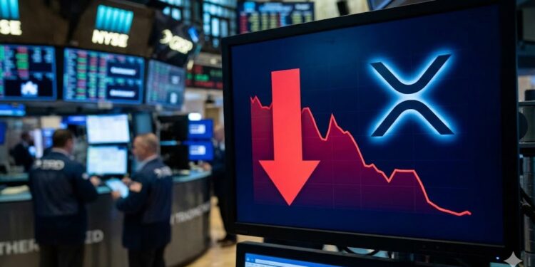 XRP Price Slips Back Into Danger Territory With Bears In Control