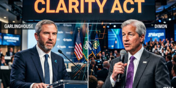 Ripple’s Garlinghouse Calls Out Jamie Dimon Over Crypto Clarity Act Criticism