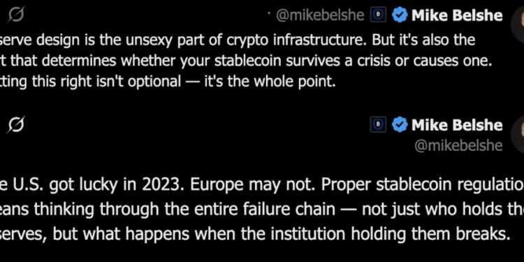 BitGo CEO Warns of ‘Massive Stablecoin Crisis’ as Europe MiCA Crypto Deadline Looms