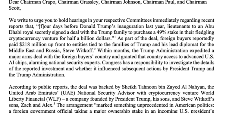 Is The Senate Finally Pulling the Plug on Trump Crypto Activities?